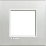 Legrand LL takarókeret 2m ezüst LNA4802AG (LNA4802AG)
