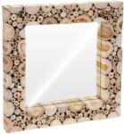 Home Styling Collection Négyzet alakú tükör, fa keret, 50x50 cm (j11300870)