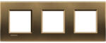 Legrand LL takarókeret 2+2+2m BZ LNA4802M3BZ (LNA4802M3BZ)
