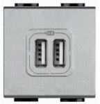 Legrand NT4285C2 LL dupla USB töltő 150mA 5V DC tech (NT4285C2)