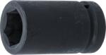 BGS technic Hosszított hatszögletű ütvecsavarozó dugókulcs, 1", 32mm (BGS-5500-32)