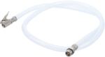 BGS technic Tartalék tömlő adapterrel guminyomásmérőkhöz, 1m (BGS-3242-1)