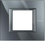 Legrand Axolute takarókeret 2m antracit szögletes HA4802HS (HA4802HS)