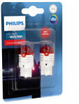 Philips W21/5W autó LED 2 darab/csomag, piros (Pro3000) (11065U30RB2)