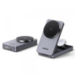 UGREEN Incarcator Retea Wireless UGREEN W707 3in1, 25W, 1.67A, Gri - gsmnet