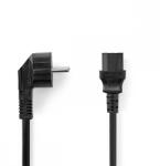 Nedis 230V IEC Táp Fekete 3m CEGL10015BK30 (CEGL10015BK30)