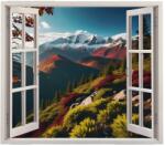 Avex Színes nyomtatott fólia otthoni fali dekorációhoz, méret 125 x 110 cm, modell: View to Haven 34 (ICV.AVX-AW34)