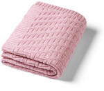 BabyOno babatakaró organikus pamut kötött 75x100cm rózsaszín 1647/01 - babamarket