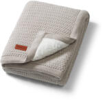 BabyOno takaró pamut/sherpa kötött 75x100cm szürke 1658 - babamarket