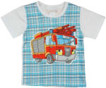 Asti Rövid ujjú fiú póló tűzoltóautó mintával