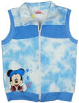 Asti Pamut, cipzáras kisfiú mellény batikolt anyagból Mickey egér mintával