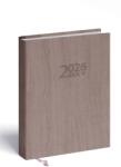 Realsystem Határidőnapló 2day B/6, kétnapos beosztás + jegyzetlap drapp Realsystem 2027 (5441-07) - web24