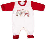 Asti Hosszú ujjú baba rugdalozó karácsonyi mintával - pindurka