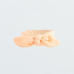 NEW BABY Baba muszlin fejpánt New Baby Leny Peach