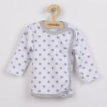 NEW BABY Baba ingecske New Baby Classic II szürke csillagokkal