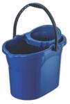 Planet Felmosó vödör szögletes 10 literes kicsavaró kosárral kék UP612-005 (UP612-005)