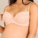 NEW BABY Félig merevítős szoptató melltartó New Baby Eva bézs