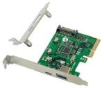 Conceptronic USB-A 3.0 + USB-C 3.2 Gen2 bővítő kártya PCIe (EMRICK09G) (EMRICK09G)