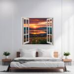 Avex Színes nyomott fólia otthoni faldíszítéshez, méret 125 x 110cm, modell: VIEW TO HAVEN 22 (AVX-AW22)