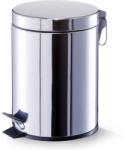 Zeller Present Szemetes, pedálos, rozsdamentes acél, 5 liter, 22x30 cm (ZE-18434-1217)