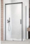 Radaway Perete sticlă duș lateral Radaway Idea Black S1 dreapta 80x200 cm, sticlă transparentă, profil negru (387051-54-01R)