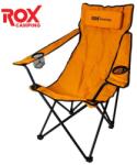 ROX Camping Сгъваем стол за къмпинг - оранжев / rox 153camp0316 / (rox 153camp0316)