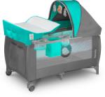 Lionelo Sven Plus multifunkciós utazóágy Szín: Turquoise/Grey
