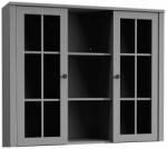 Tempo Komód ráépítés W2D, vitrin, szürke, PROVANCE