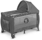 Lionelo Sven Plus multifunkciós utazóágy Szín: Grey Concrete