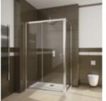 Radaway Perete sticlă duș lateral pentru cabină duș Radaway Premium Plus S, 90x190 cm, sticlă securizată transparentă (33403-01-01N)