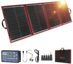  Hordozható napelem, összecsukható kivitel, nagy hatékonyságú, 200 W