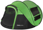 Enero Camp 1047096 - 4 személyes összecsukható sátor, 280x210x115cm, zöld/fekete