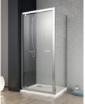 Radaway Perete sticlă duș lateral pentru cabină duș Radaway Twist DW+S, 80x190 cm, sticlă securizată transparentă, profil crom (382011-01)