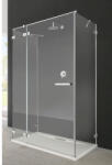 Radaway Perete sticlă duș lateral pentru cabină duș Radaway Euphoria S1, 110x200 cm, sticlă securizată transparentă, profil crom (383053-01)
