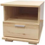 Etsberger Nobis Éjjeliszekrény - 1 Fiókos - Borovi Fenyő - 41x40x42 cm