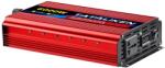  Teljesítmény inverter, DC 12V bemeneti feszültség, AC 220V¬±10% kimeneti feszültség, 50Hz frekvencia, 12V 6000W 220V