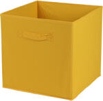 DOCHTMANN Kallaxba, textil, sárga, 31 × 31 × 31 cm (400251)