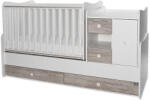 Lorelli Mini Max kombi ágy 190x72 - White Artwood New