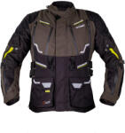 W-Tec Daimick Motoros Kabát - Fekete/Szürke, 4XL, CE Protektoros