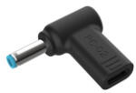 Conceptronic átalakító - (USB-C to DELL 4.5x3mm 18-20V, PD: 100W, fekete) (ABBY15PC02) (ABBY15PC02)
