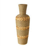  Fonott szalmaváza 75x28cm, Panama (2057727)