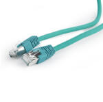 Gembird PATCH CORD S/FTP GEMBIRD Cat6a, LSZH, cupru, 2 m, verde, AWG27, dublu ecranat "PP6A-LSZHCU-G-2M