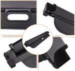  Fekete behúzható rakománytakaró, tartós alumíniumötvözet, tökéletesen illeszkedik a BMW X5 E70 -hez, könnyű telepítés,