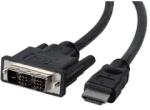 VEZ Value Kábel - (DVI-HDMI apa/apa, fekete, 2m) (11.99. 5522) (11.99.5522)