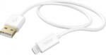 Hama Cablu USB HAMA Lightning 1.5 m Alb (4047443486073)
