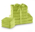 AmeliaHome Törölköző AMARI - AMELIAHOME zöld 2*70x140+4*50x100+4*30x50 AmeliaHome