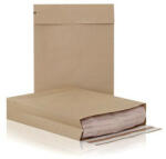  Bong E-Green L 400x500x100+100mm 100db kraft csomagküldő tasak