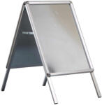  A1-es Kétoldalas Kirakatállvány - Alumínium - 1005 mm