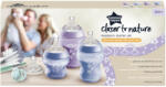 Tommee Tippee Closer to Nature Újszülött Cumisüveg Szett - 9 db-os, Lila