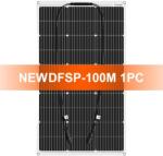  Rugalmas napelemes panel, 100 W teljesítmény, kompakt méret 974x565 mm, 100W